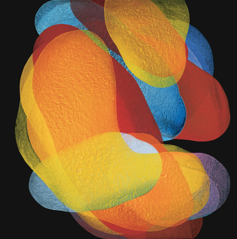 Michelle Concepción, Over and over 8, acrylic on canvas, 152 x 102 cm, 2007